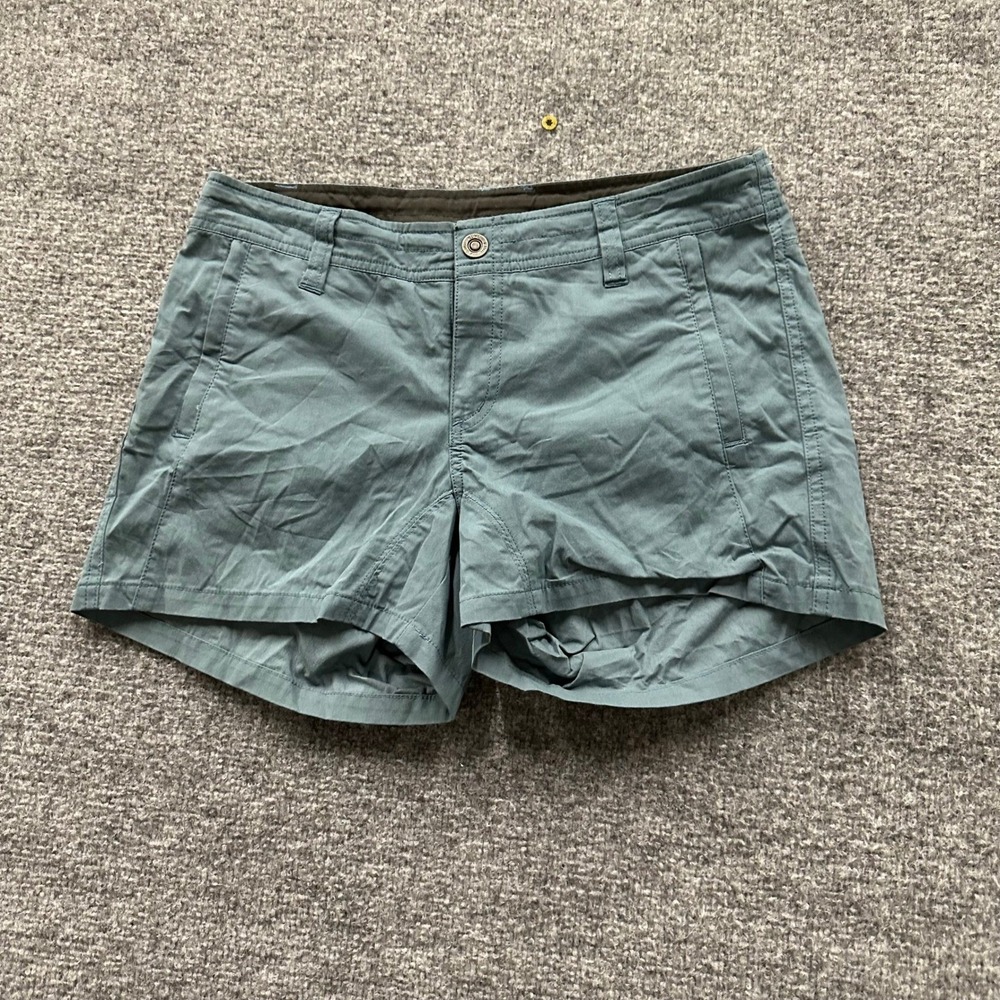 Kuhl Shorts Womens Size 6 Blue Teal Hiking Outdoor Lightweight Active Utility